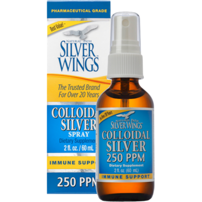 Natural Path Silver Wings - Colloidal Silver 250 PPM Spray