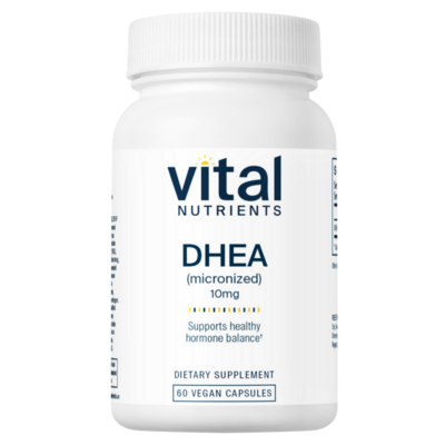 Vital Nutrients - DHEA (micronized) 10mg — Vital Nutrients supplement