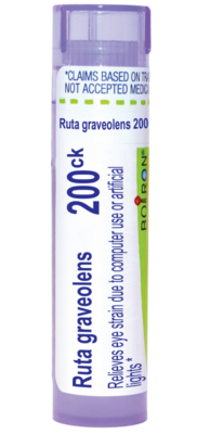 Boiron Homeopathics - Ruta Graveolens 200ck
