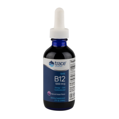 Trace Minerals Research - Liquid Ionic B12 - 1,000mcg