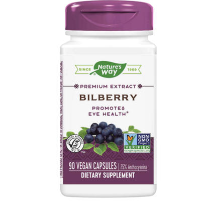 Nature's Way - Bilberry Standardized — Nature's Way supplement