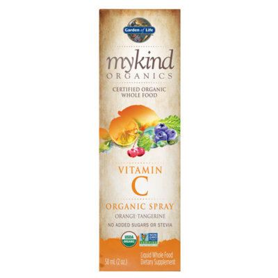 Garden of Life - MyKind Organics Vitamin C Spray - Orange Tangerine