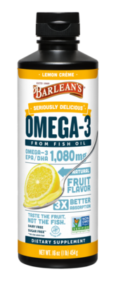 Barlean's Organic Oils - Seriously Delicious Lemon Creme