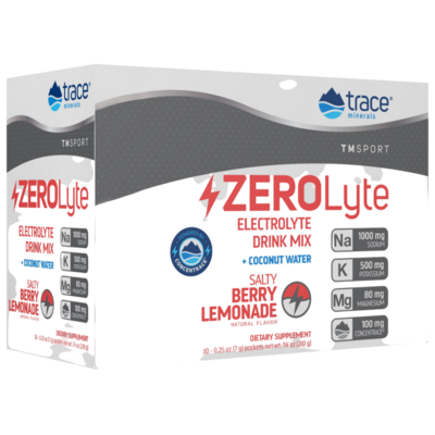 Trace Minerals Research - ZeroLyte Salty Berry Lemonade