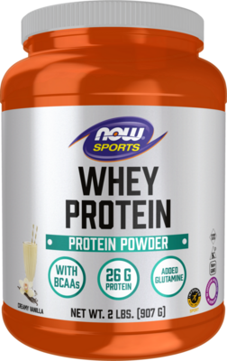 NOW Sports - Whey Protein Natural Vanilla