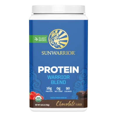 Sunwarrior - Warrior Blend Organic, Chocolate