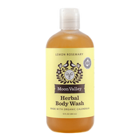 Moon Valley Organics - Herbal Body Wash - Lemon Rosemary