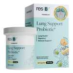 Resbiotic Nutrition - PRO resB Lung Support Probiotic 2-Pack of 60 Capsules — Resbiotic Nutrition supplement — view 2