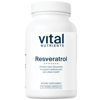 Vital Nutrients - Resveratrol 500mg — Vital Nutrients supplement