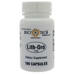 Bio-Tech Pharmacal - Lith-Oro 5mg — Bio-Tech Pharmacal supplement — view 2