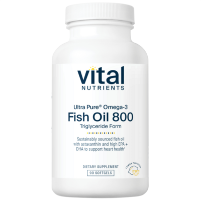 Vital Nutrients - Ultra Pure® Fish Oil 800 TG — Vital Nutrients supplement