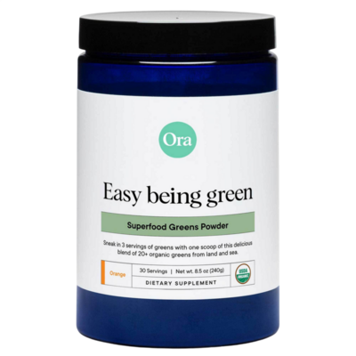 Ora Organic - Easy Being Green: Greens Powder - Orange