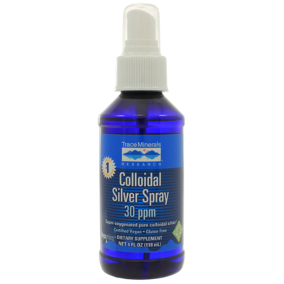 Trace Minerals Research - Colloidal Silver Spray 30PPM