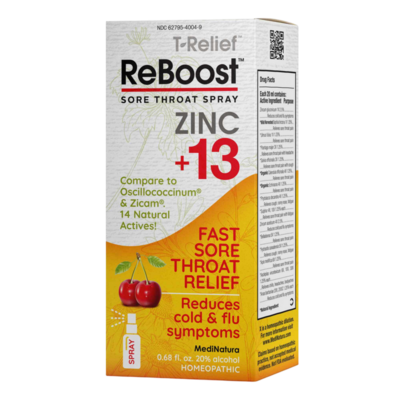 MediNatura - ReBoost Zinc +13 Sore Throat Spray