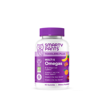 SmartyPants Vitamins - Toddler Plus Multi & Omegas