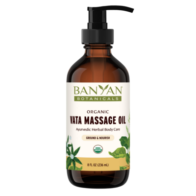 Banyan Botanicals - Vata Massage Oil, Organic