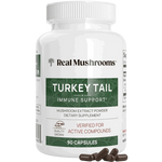 Real Mushrooms - Turkey Tail Mushroom Extract Capsules — Real Mushrooms supplement - view 2
