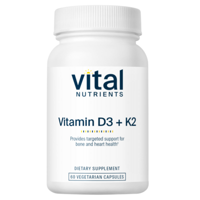 Vital Nutrients - Vitamin D3 + K2 — Vital Nutrients supplement
