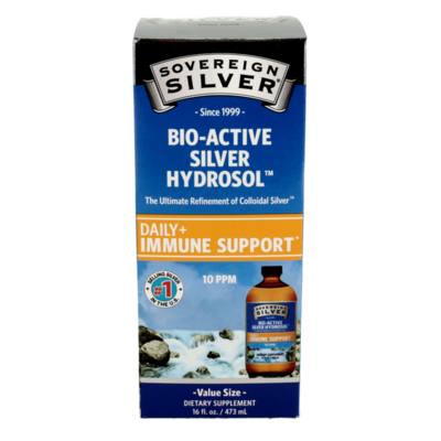 Sovereign Silver - Bio-Active Silver Hydrosol Immune Screw Top