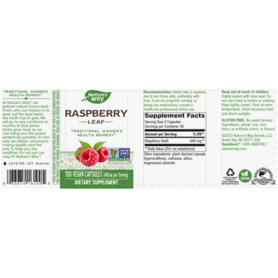 Nature's Way - Red Raspberry Leaf