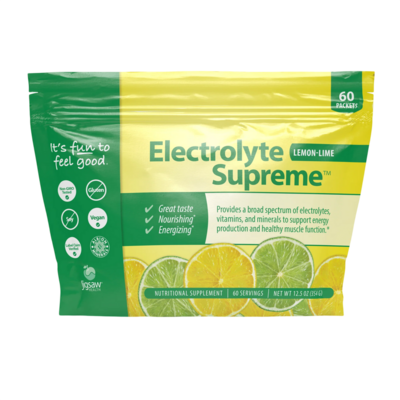 Jigsaw Health - Electrolyte Supreme - Lemon Lime Packets