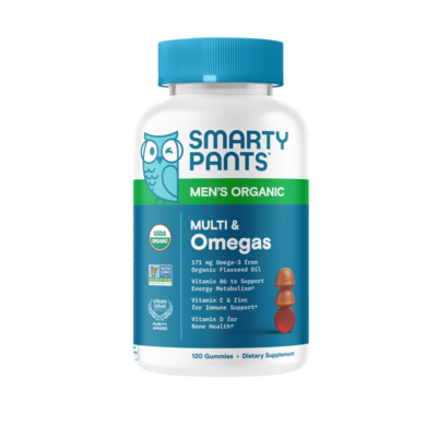 SmartyPants Vitamins - SmartyPants Organics Men's Complete