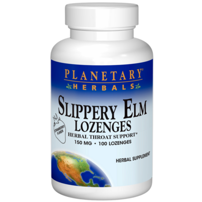 Source Naturals - Slippery Elm Strawberry Lozenges