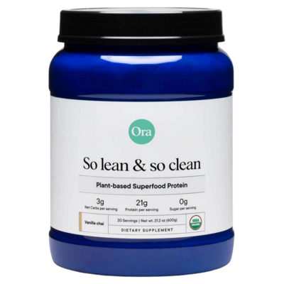 Ora Organic - So Lean & So Clean: Protein Powder - Vanilla Chai
