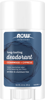 NOW/Personal Care - Long-Lasting Deodorant Cedarwood