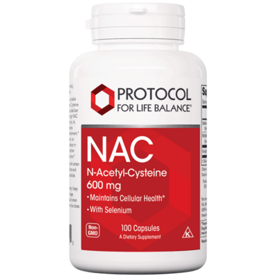 Protocol for Life Balance - NAC N-Acetyl Cysteine 600mg