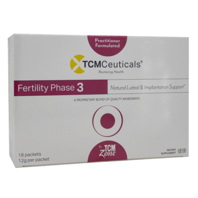 TCMCeuticals Fertility Phase 3 — TCMCeuticals supplement