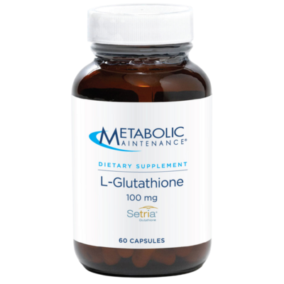 Metabolic Maintenance - L-Glutathione 100mg (reduced) — Metabolic Maintenance supplement