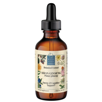 Wise Woman Herbals - Panax ginseng - asian ginseng