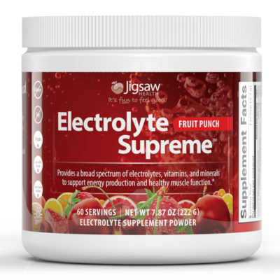 Jigsaw Health - Electrolyte Supreme Fruit Punch Jar