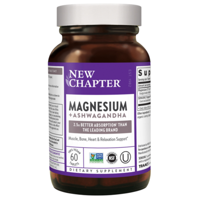 New Chapter - Magnesium + Ashwagandha Tablets
