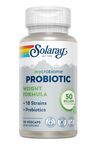 Solaray - Mycrobiome Probiotic Weight Formula 50B Once Daily (F)