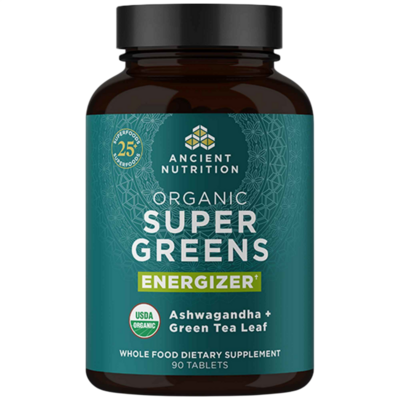 Ancient Nutrition - Organic SuperGreens Energizer - Tablet
