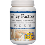 Natural Factors - Whey Factors Protein Powder - French Vanilla — Natural Factors supplement — view 1
