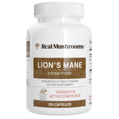Real Mushrooms - Lion's Mane Extract Capsules