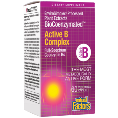Natural Factors - Biocoenzymated Active B Complex