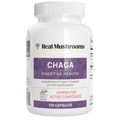 Real Mushrooms - Chaga Extract Capsules