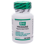 BHI Homeopathics/Medinatura - BHI Migraine — BHI Homeopathics/Medinatura supplement — view 2