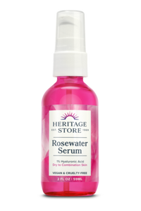 Heritage Store - Rosewater Serum with 1% HA Drops