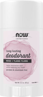 NOW/Personal Care - Long-Lasting Deodorant Rose Ylang