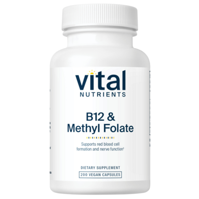 Vital Nutrients - B-12/Methyl Folate 1000mcg/800mcg — Vital Nutrients supplement