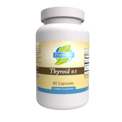 Priority One - Thyroid 65mg — Priority One supplement