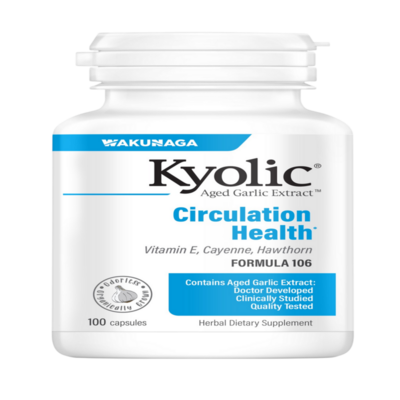 Wakunaga - Kyolic Aged Garlic Extract Formula 106 - Circulation