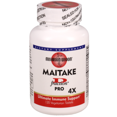 Mushroom Wisdom - Pro Maitake D-Fraction 4X Tablets