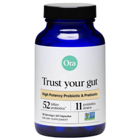 Ora Organic - Trust Your Gut: High Potency Probiotic Capsules