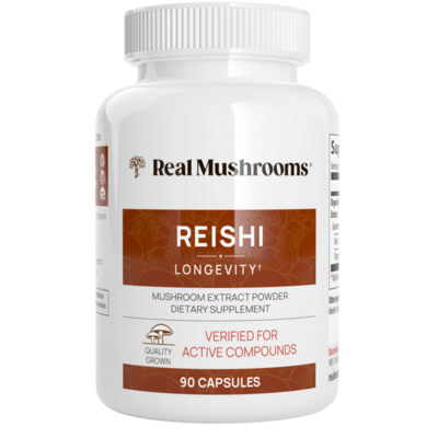 Real Mushrooms - Reishi Mushroom Extract Capsules